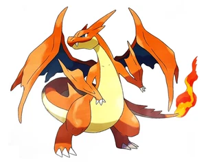 POKEMON MEGA EVOLUTION CHARIZARD 50" x 41" WALL VINYL DECAL DISPLAY OFFICIAL - Picture 1 of 1