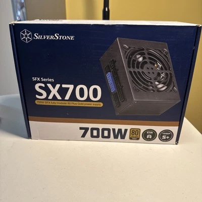 Silverstone SFX Series SST-SX700-G 80 PLUS Gold Modular Power Supply - New - Image 1 of 4