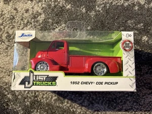 Jada Collectible Red 1952 Chevy COE Pickup Truck Die-Cast Modell 1:32 - Bild 1 von 6