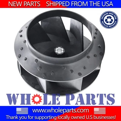 New 70302201P Dryer Blower Assembly 9.51 OD (T45) PKG for Huebsch & Speed Queen - Image 1 of 2