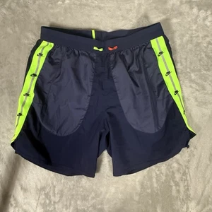 Nike Flex Distance Flash Reflective Shorts Mens Medium Running Drifit Shorts - Picture 1 of 6
