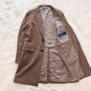 Green Label Relaxing Loro Piana Chester Coat Beige M - Picture 1 of 13