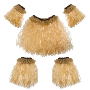 Grass Skirt Suit 's Hawaiin Hawaiian Suspender Skirts for - Photo 1/10