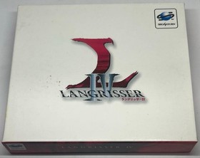 Langrisser IV Package Saturn SS CA