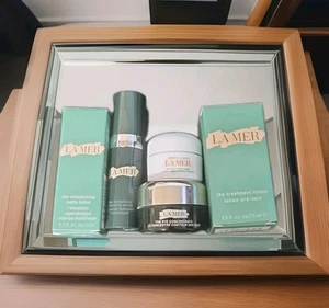 La Mer 5-teiliges Reiseset, Feuchtigkeitscreme + Augencreme + Serum + Behandlungslotion "Authentisch" - Bild 1 von 4