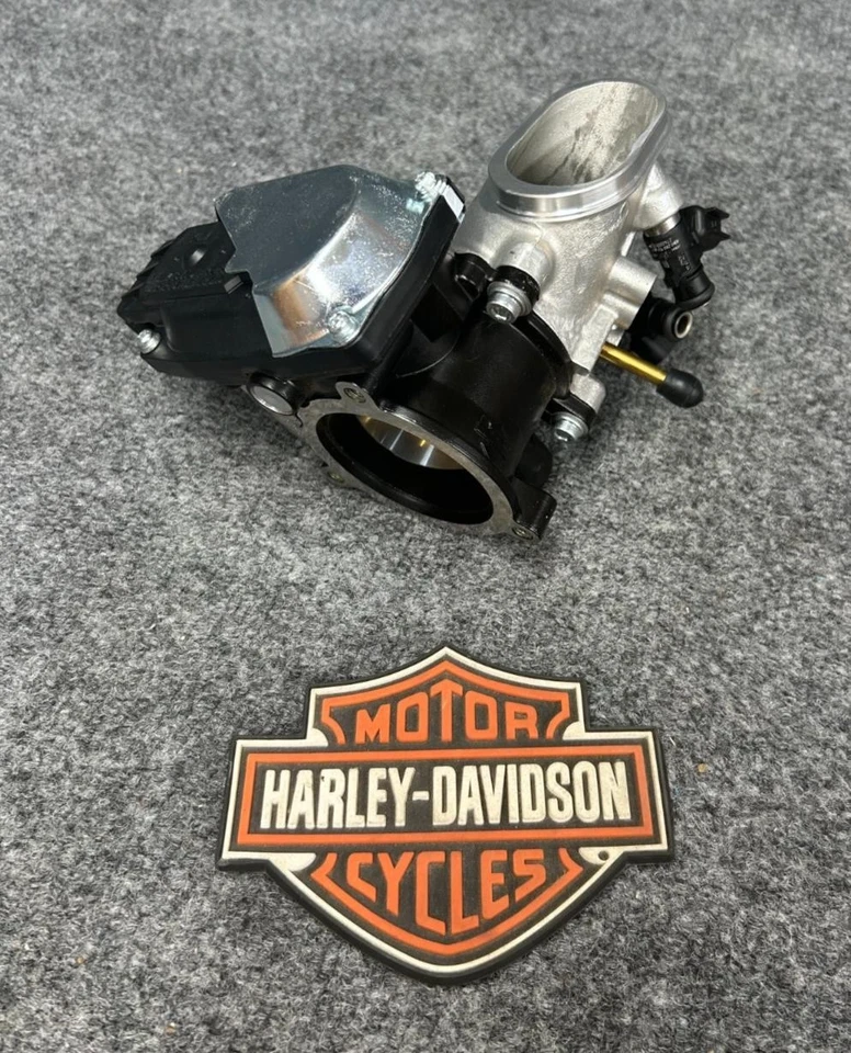 OEM HARLEY 23-25 CVO Road Street Glide Intake Manifold 58MM & Throttle Body - Image 1 of 4