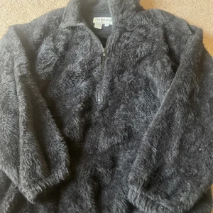 De colección Artelana Lana Alpaca Cuarto Cremallera Pequeño Negro EE. UU. Mujeres Ancho Y2K Perú - Imagen 1 de 6