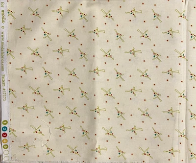 Moda/Sandy Gervais HOLLY JOLLY Trees Cotton Fabric, 1 yd+ (38”) - Image 1 of 4
