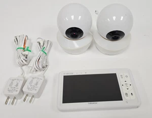 BabySense HD Video Baby Monitor with 2 Cameras 2 Cords Only Free S&H - Picture 1 of 13