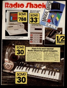 RADIO SHACK Kanada Verkaufskatalog abgelaufen März 1988 * Computer, Software Radio - Bild 1 von 5