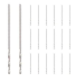 20pcs 30mm Long 0.8mm Dia Micro HSS Drill Bit M4O93551 - Picture 1 of 1