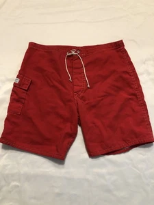 Vintage Kanvas by Katin Custom Surf Trunks Beach Swim Board Shorts USA 35 - Picture 1 of 10