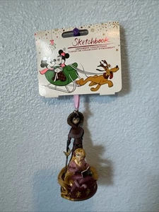Rapunzel und Cassandra - Disney Skizzenbuch Ornament - verworren 2017 mit Etikett Pfund - Bild 1 von 7