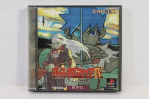 Breath of Fire IV 4 CIB SONY PS1 PS 1 PlayStation Japan Import US Seller - Picture 1 of 5