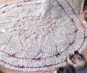 Crochet Afghan Pattern POINTED STAR AFGHAN Instruction Leaflet Annie's - Picture 1 of 2