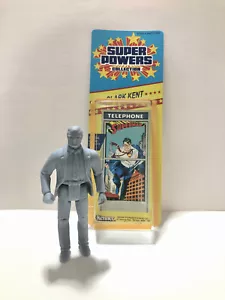RARE Super Powers TV SHOW CLARK KENT custom figure, blister, card vintage style - Picture 1 of 3