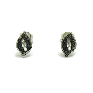 Light Sterling Silver Earrings Genuine Stamped Solid 925 Stylish Empress - Picture 1 of 2