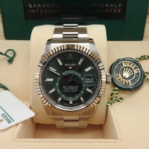 Rolex Sky-Dweller 336934 Mint Green Oyster NEW 2025 COMPLETE FULL SET - Picture 1 of 7