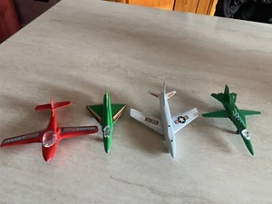 Rarissimo lotto modèllini aerei in metallo Cragstan anni 70 da collezione - Foto 1 di 8