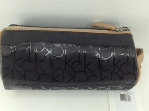 Calvin Klein Damen-Kosmetiktasche schwarz große Röhre – UVP 58 $  - Bild 1 von 5