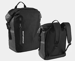 2in1 FAHRRAD GEPÄCKTRÄGERTASCHE RUCKSACK 20l WASSERABWEISEND GEPOLST. LAPTOPFACH - Bild 1 von 9