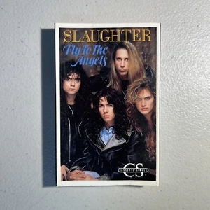 SLAUGHTER - Fly To The Angels - Cassette Tape SINGLE - Picture 1 of 3