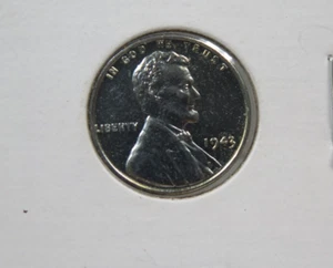 Bonito centavo de acero Lincoln Wheat 1943-P 1C - Imagen 1 de 5