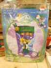2007 Jannlyn Disney Tinker Bell Lily Fairy Felt Christmas Stocking Kit Sealed