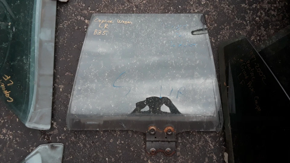 Chevy Chevrolet Caprice 1980-1990 vagón conductor ventana trasera izquierda vidrio B35 Foto 1 de 1