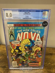 NOVA #14 1977 CGC 8.0 MARVEL - Picture 1 of 1