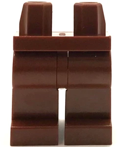 Lego Nuevo Minifigura Marrón Rojizo Caderas y Piernas Pantalones Lisos Niño Niña Piezas de la Ciudad - Imagen 1 de 1