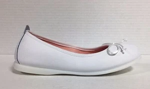 GIOSEPPO AINARA Scarpe bimba/ragazza/donna ballerine in pelle bianco con fiocco - Imagen 1 de 5