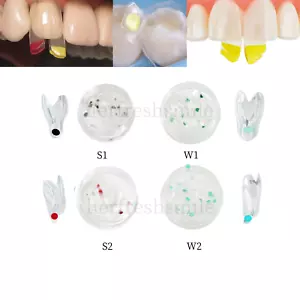 Dental Transparent Matrix Clear Anterior Front Teeth Restoration Fits Biolcear - Picture 1 of 13