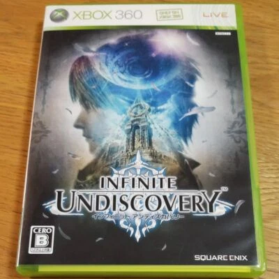 Infinite Undiscovery Microsoft Xbox 360 Square Enix RPG YJA-00002 w/Case JP 83 - Image 1 of 4