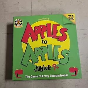 Apples to Apples Junior 9+ Game of Crazy Comparisons by Out of the Box - Picture 1 of 4