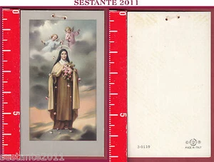 3568 SANTINO HOLY CARD S. SANTA TERESA DEL BAMBINO GESù FB BONELLA 3 - 0119 - Imagen 1 de 1