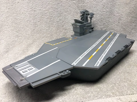 USS FLYSENHOWER aircraft carrier disney planes pixar 18" playset NOT COMPLETE Cover