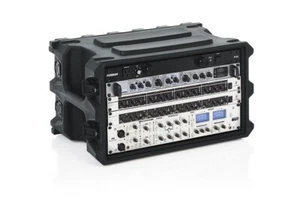Gator G-PRO-6U-13 Pro Series Molded Mil-Grade Shallow Rack Case 6 Space 13" Deep - Picture 1 of 6