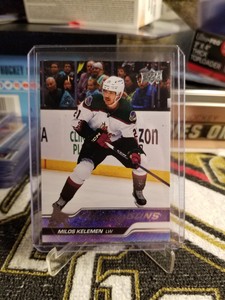 Milos Kelemen 2023-24 Upper Deck Young Guns SP RC Card #211