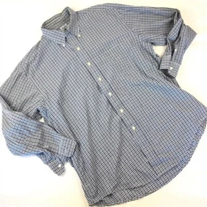 Camicia uomo Brooks Brothers taglia L a quadri con bottoni - Foto 1 di 3