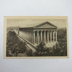 Postcard Paris France Magdalen Church Exterior Building Antique Unposted RARE - Picture 1 of 12
