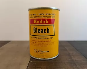 Vintage Kodak Bleach for Direct Positive Paper (Makes 1 Gallon) - Picture 1 of 4