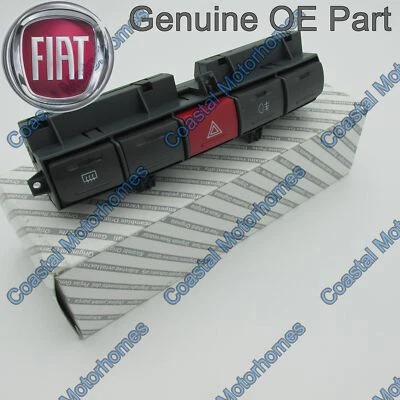 Fits Fiat Ducato Peugeot Boxer Citroen Relay Push Button Switch Panel 2002-2006 - Image 1 of 3