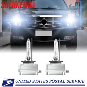 For Cadillac Escalade 2007-2014 Stock Fit HID Headlight Bulbs HIGH&LOW Set of 2 - Foto 1 di 12