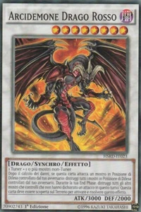 Yu-Gi-Oh! Piloti ad Alta Velocità: ARCIDEMONE DRAGO ROSSO (Konami) - Foto 1 di 2