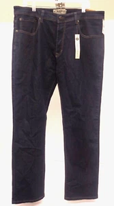 *NWT Akademiks Jeanius, Size 38X32 Blue Jens, Stretch Slim Fit - Picture 1 of 12