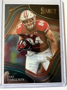 2022 Panini Select Draft Picks Football Jake Ferguson RC Field Level Blue #122 - Picture 1 of 2
