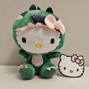 Sanrio Hello Kitty Green Dragon Costume 7" Plush NWT - Picture 1 of 5