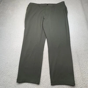Public Rec Pants Men 42x28 Green Chino Dealmaker Workday Performance Trousers - Picture 1 of 13