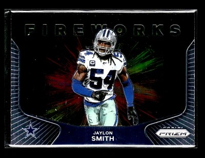 2020 Panini Prizm Fireworks #25 Jaylon Smith  Dallas Cowboys - Image 1 of 2
